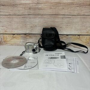 Olympus FE-115 5.0MP Digital Camera Tested Working